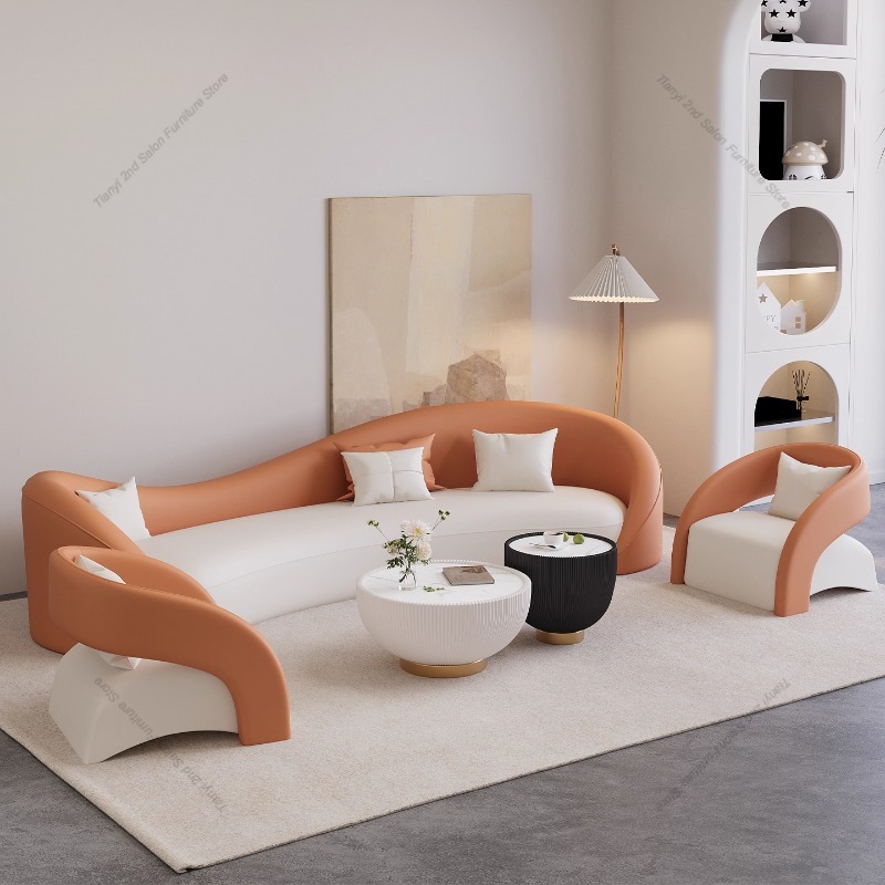 Office Furniture Company - Nordic Luxury Office Sofa Beauty Salon