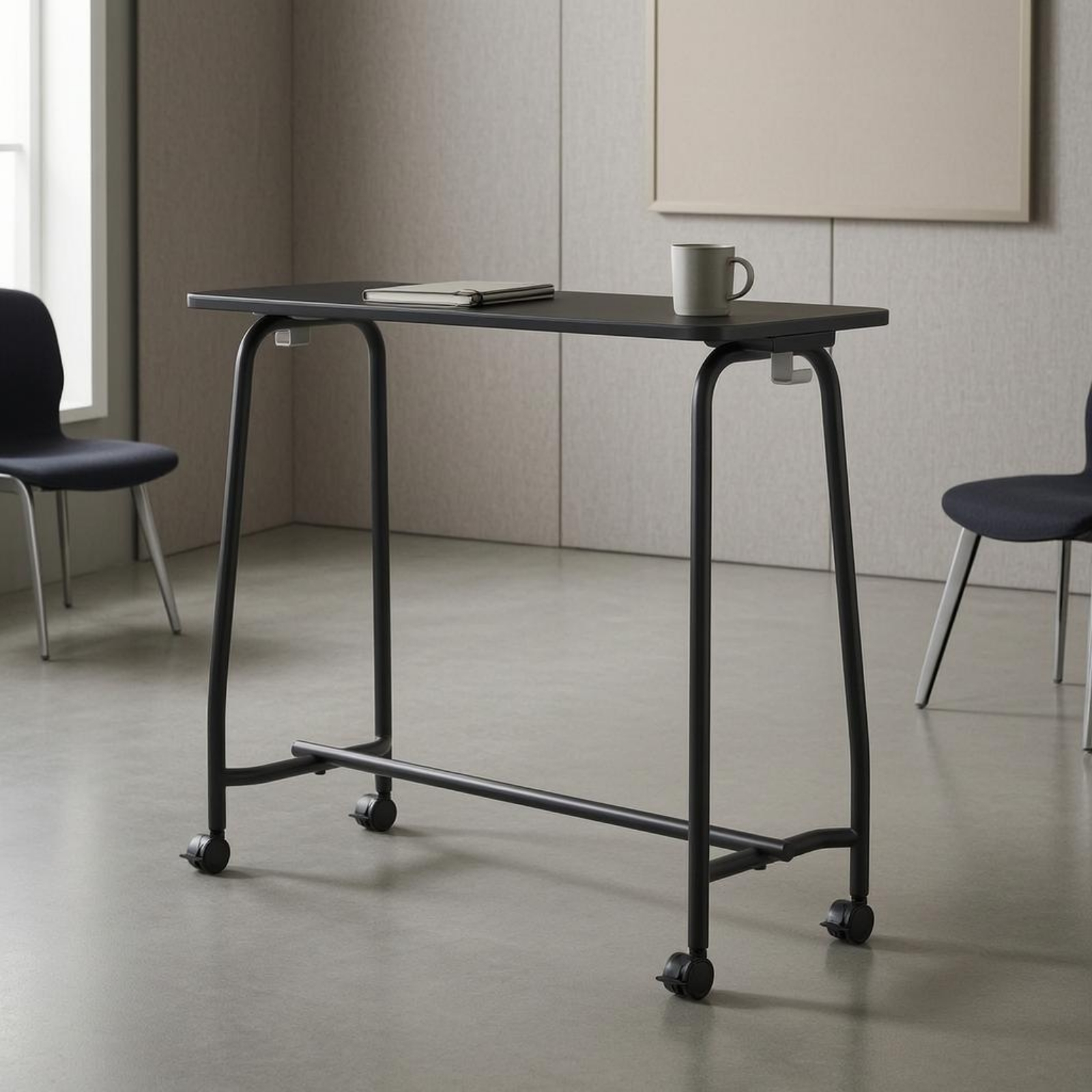 Mobile Training Desk Flat Tabl - огляд і ціна Office Furniture Table