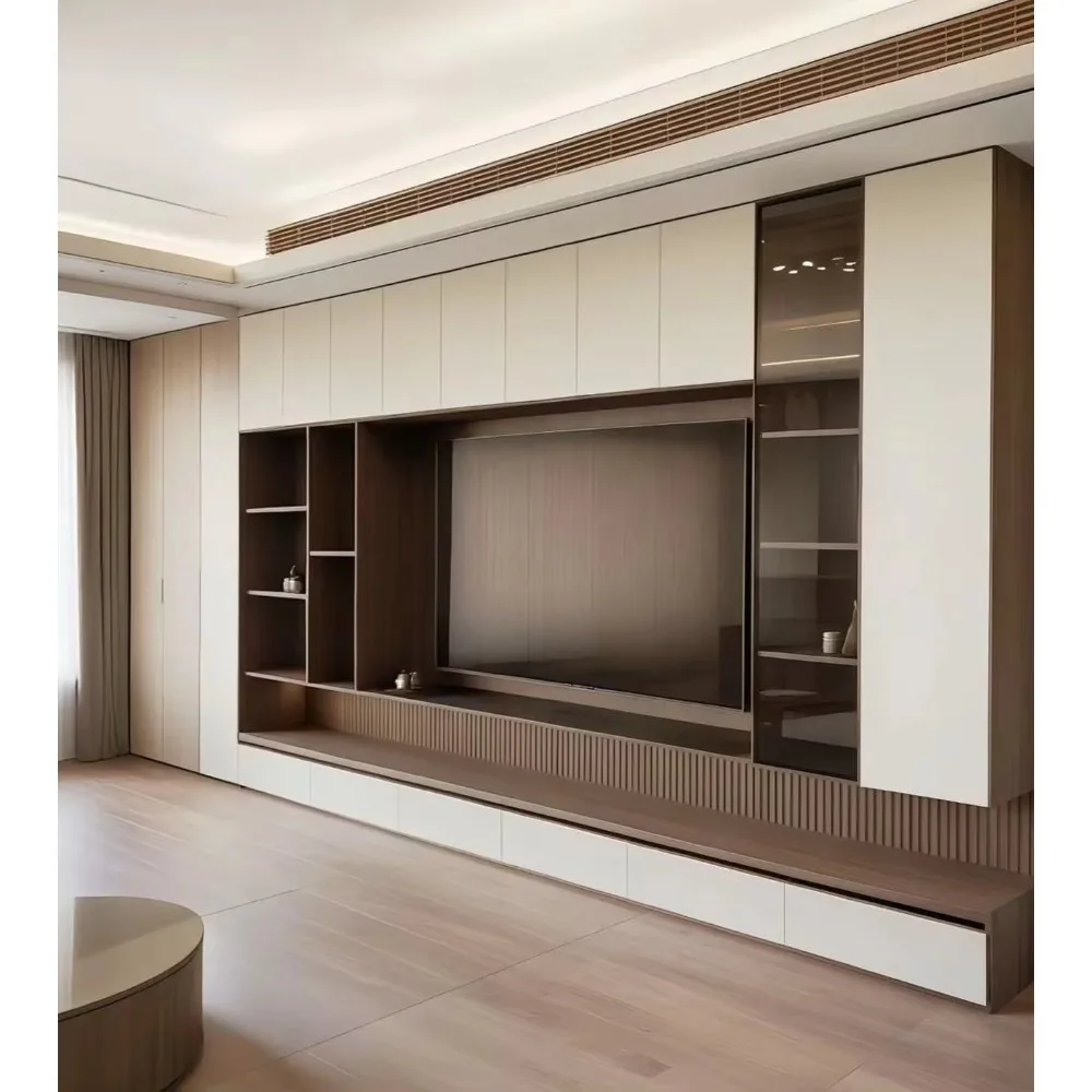 Modern Custom Wooden Low TV Ca - огляд і ціна Office Furniture Custom