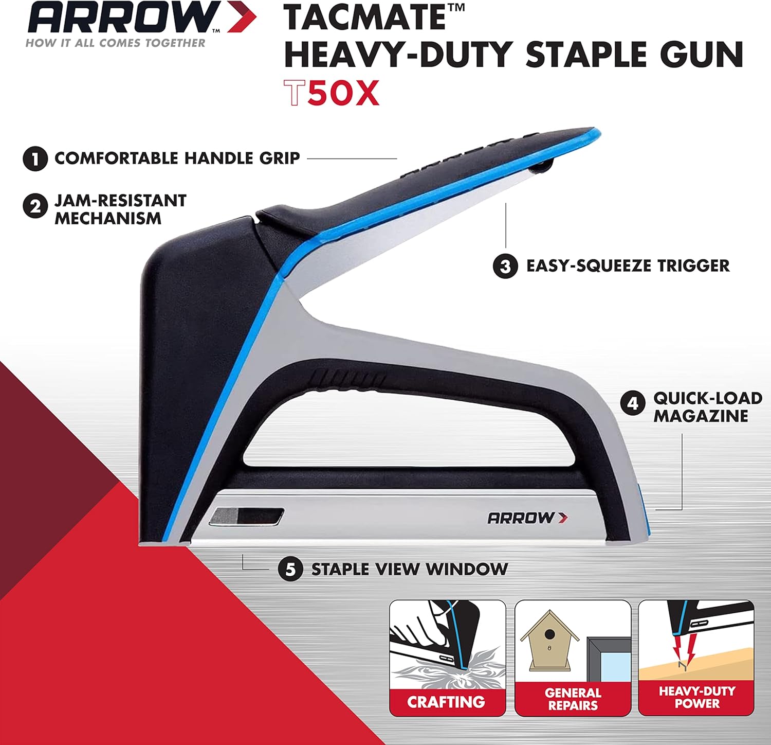 Heavy-Duty Staple Gun for Upho - огляд і ціна Office Furniture Images