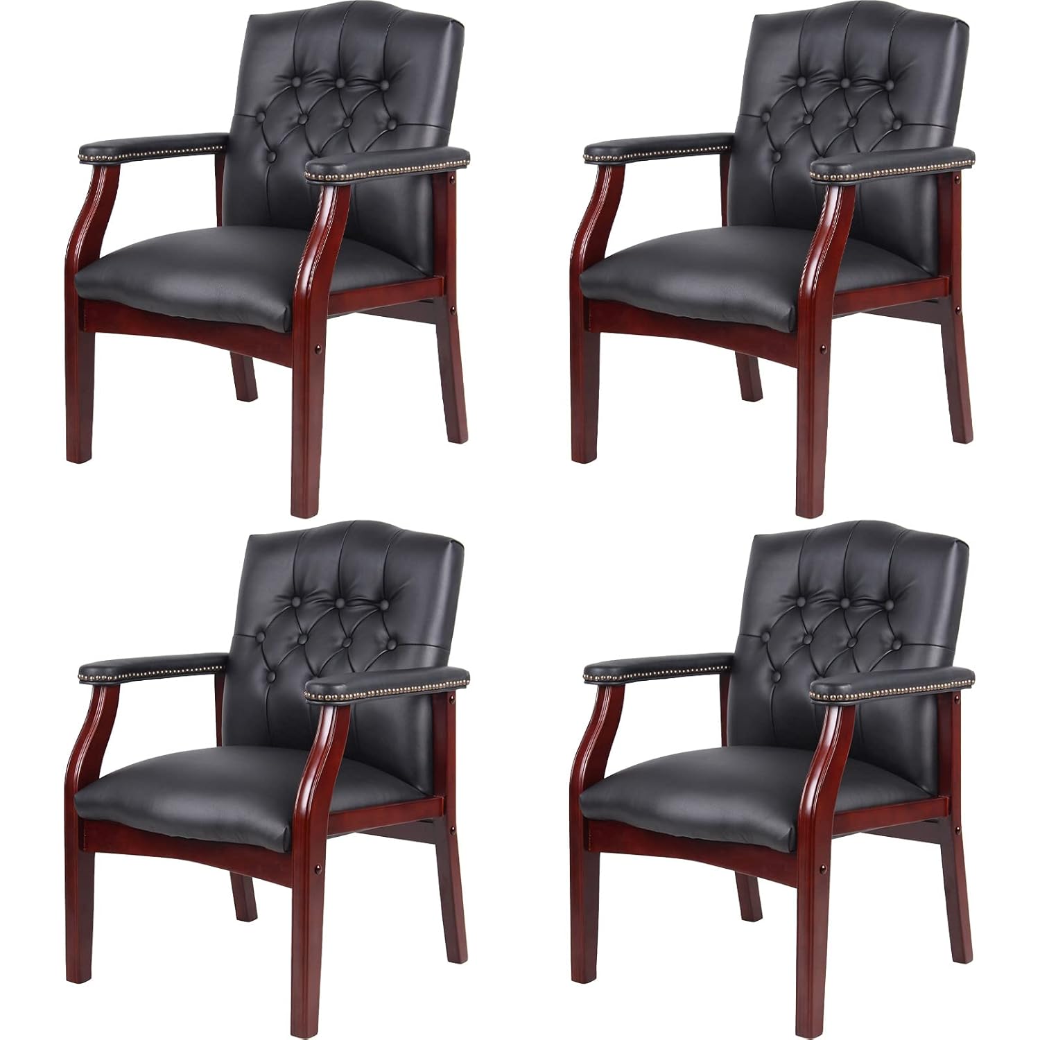 Black Leather Office Chairs Se - огляд і ціна Office Furniture Custom