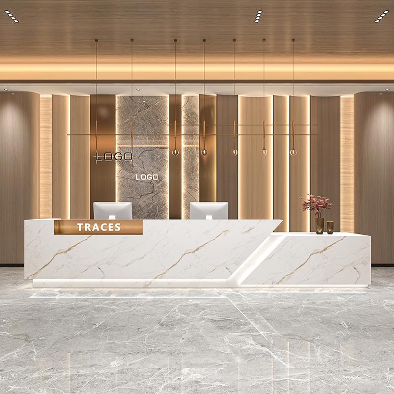Marble slate modern Reception  - огляд і ціна Office Furniture Company