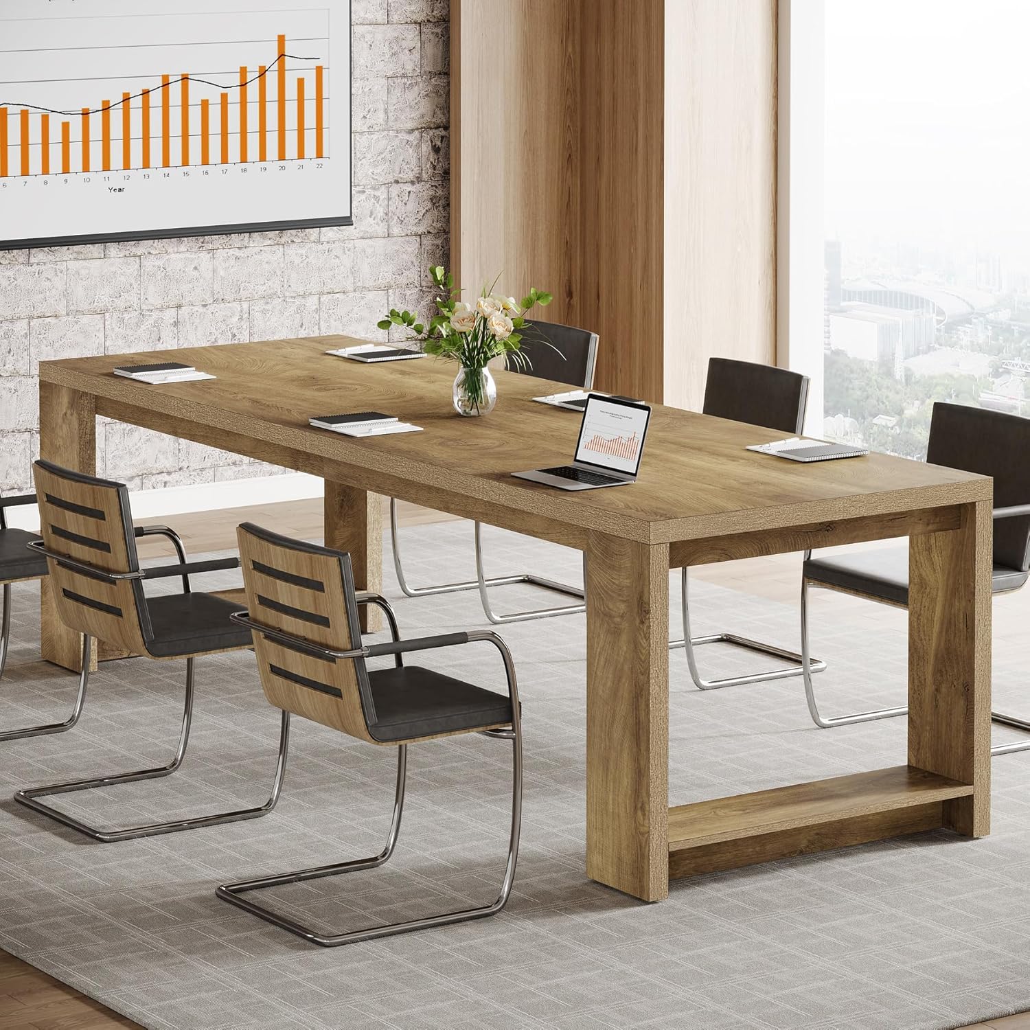 87in Rectangular Conference Ta - огляд і ціна Office Furniture Custom