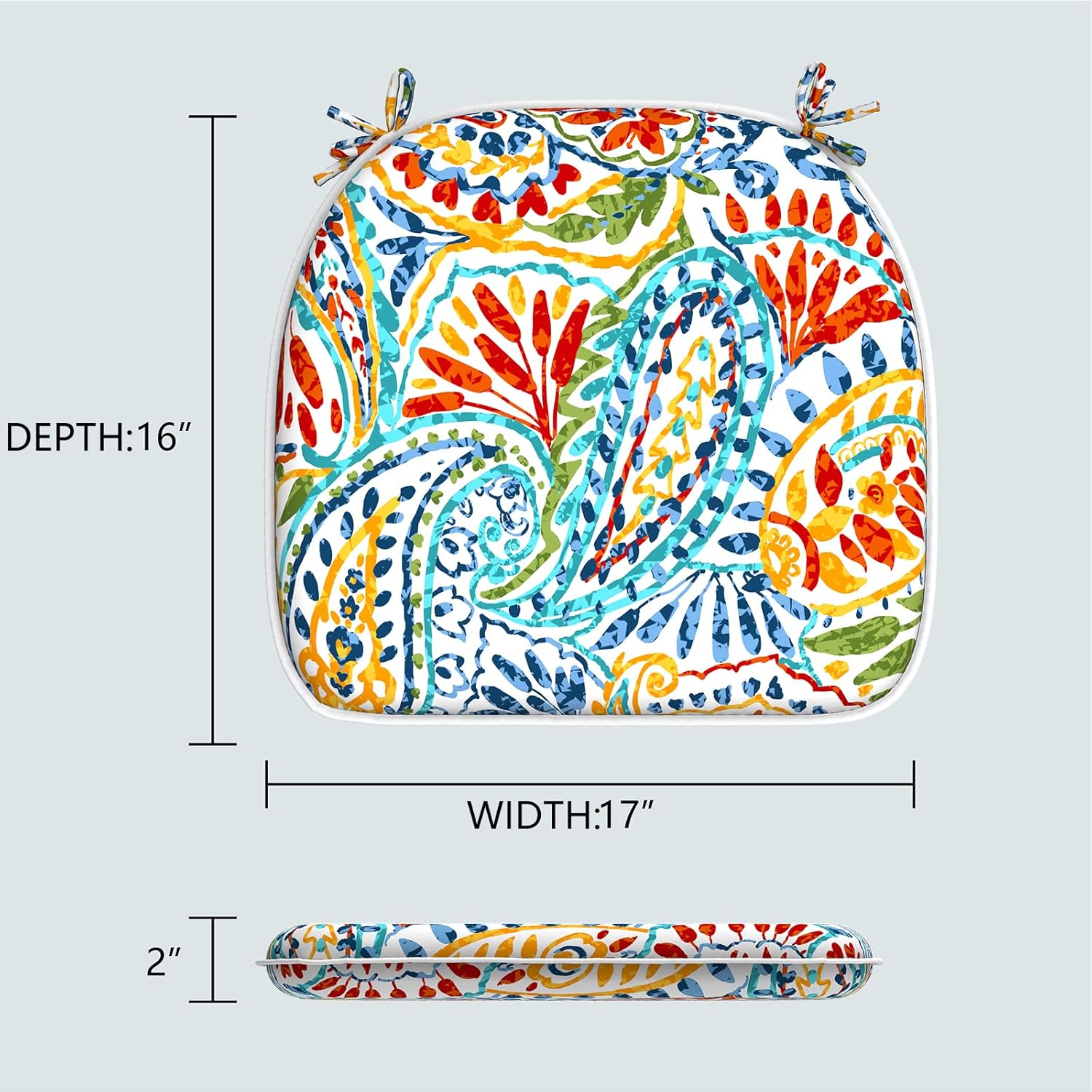 U-Shape Seat Cushions 2 Pack W - огляд і ціна Office Furniture Images