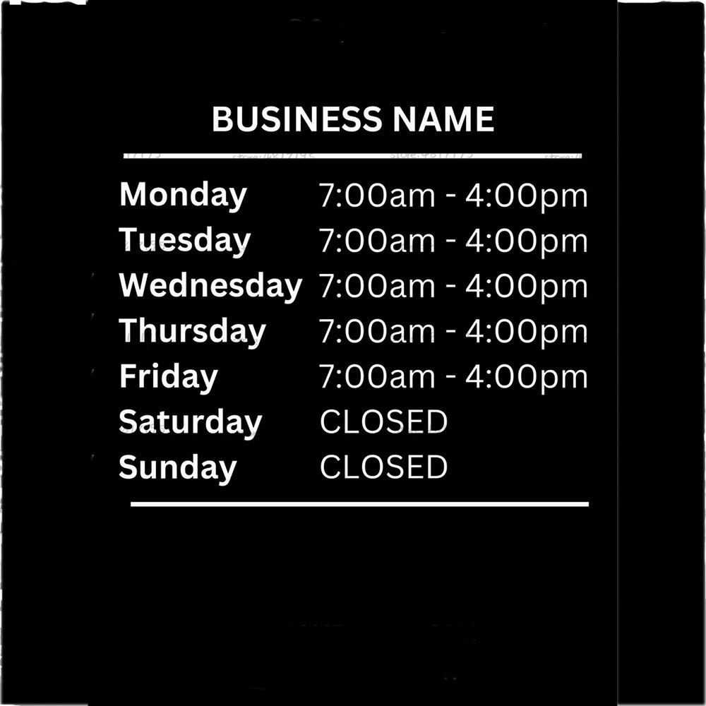 Opening Hours With Custom Busi - огляд і ціна Office Furniture Custom