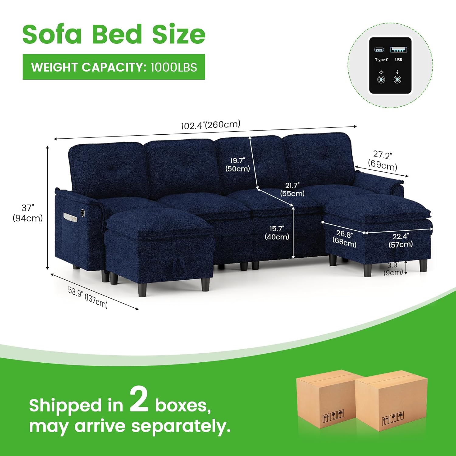U/L Shaped 4 Seat Sectional So - огляд і ціна Office Furniture Custom