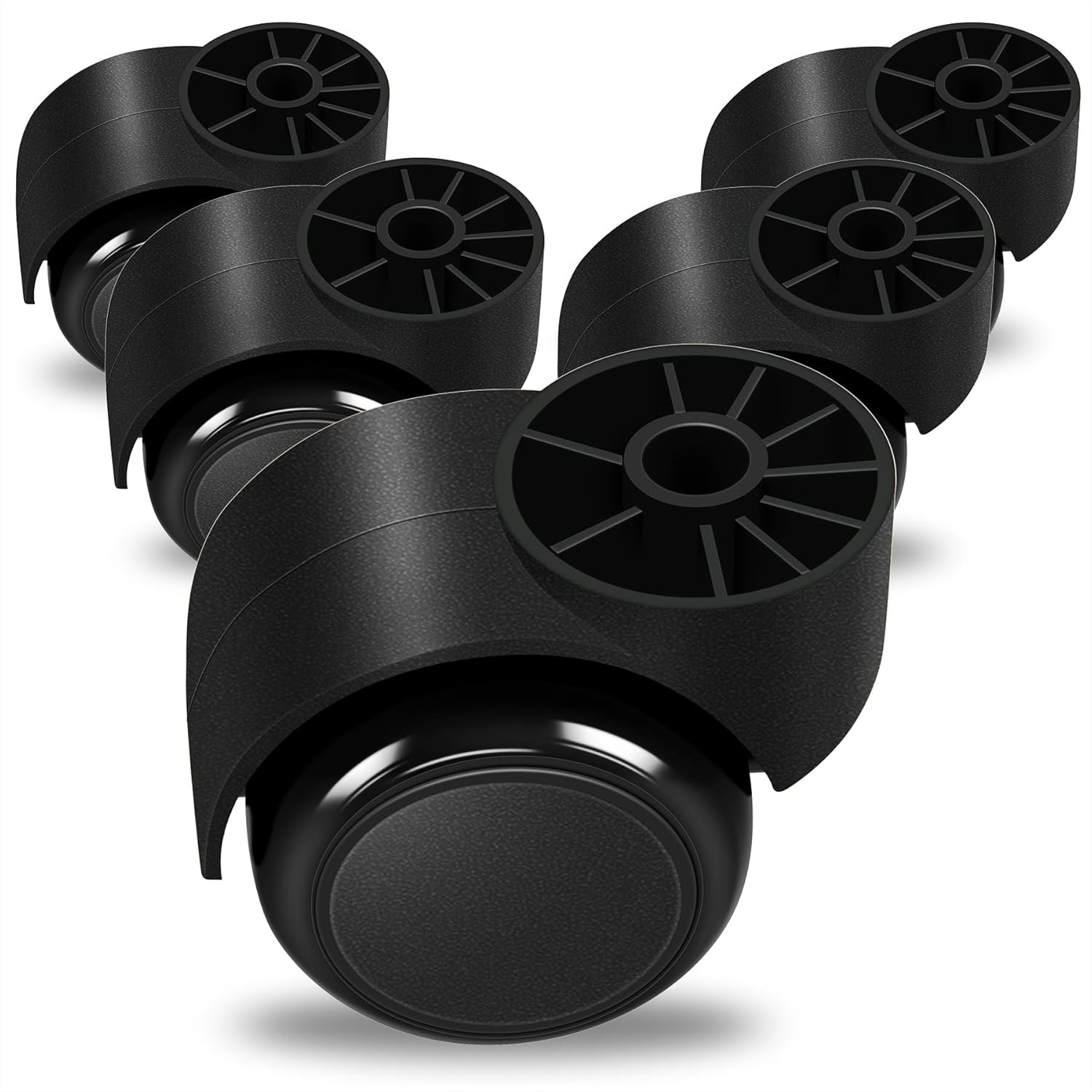 2 Inch Black Silent Office Cha - огляд і ціна Office Furniture Images