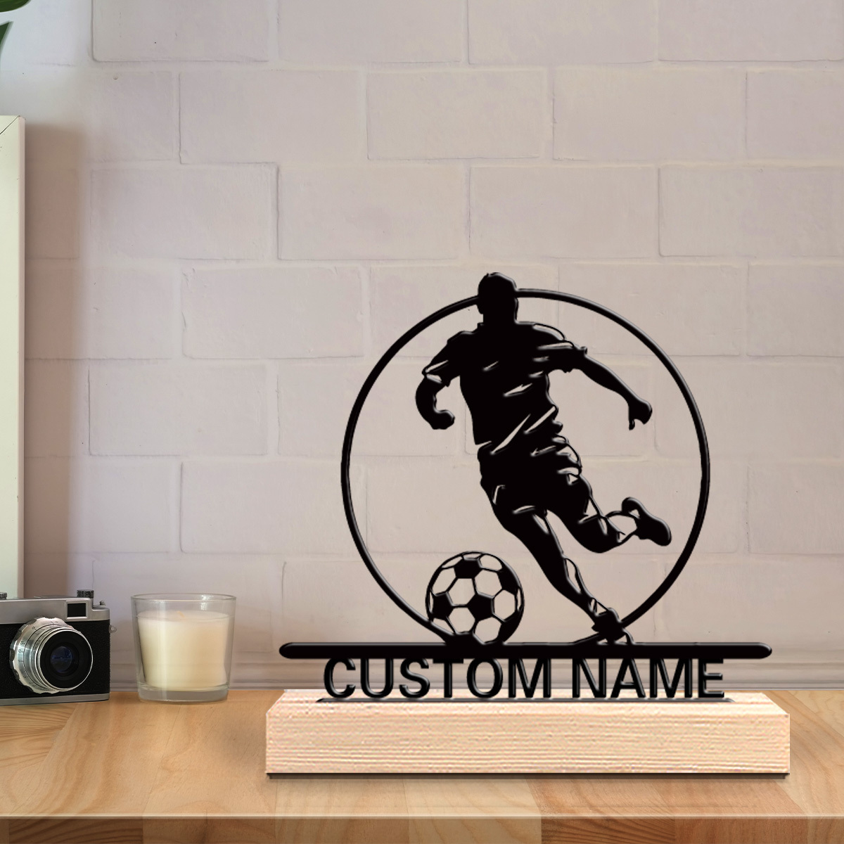 Custom Soccer Player Metal Sta - огляд і ціна Office Furniture Table