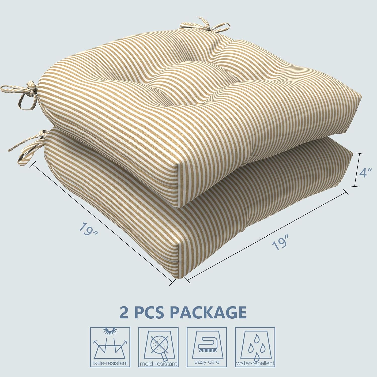 Outdoor Seat Cushions, Tufted  - огляд і ціна Office Furniture Images