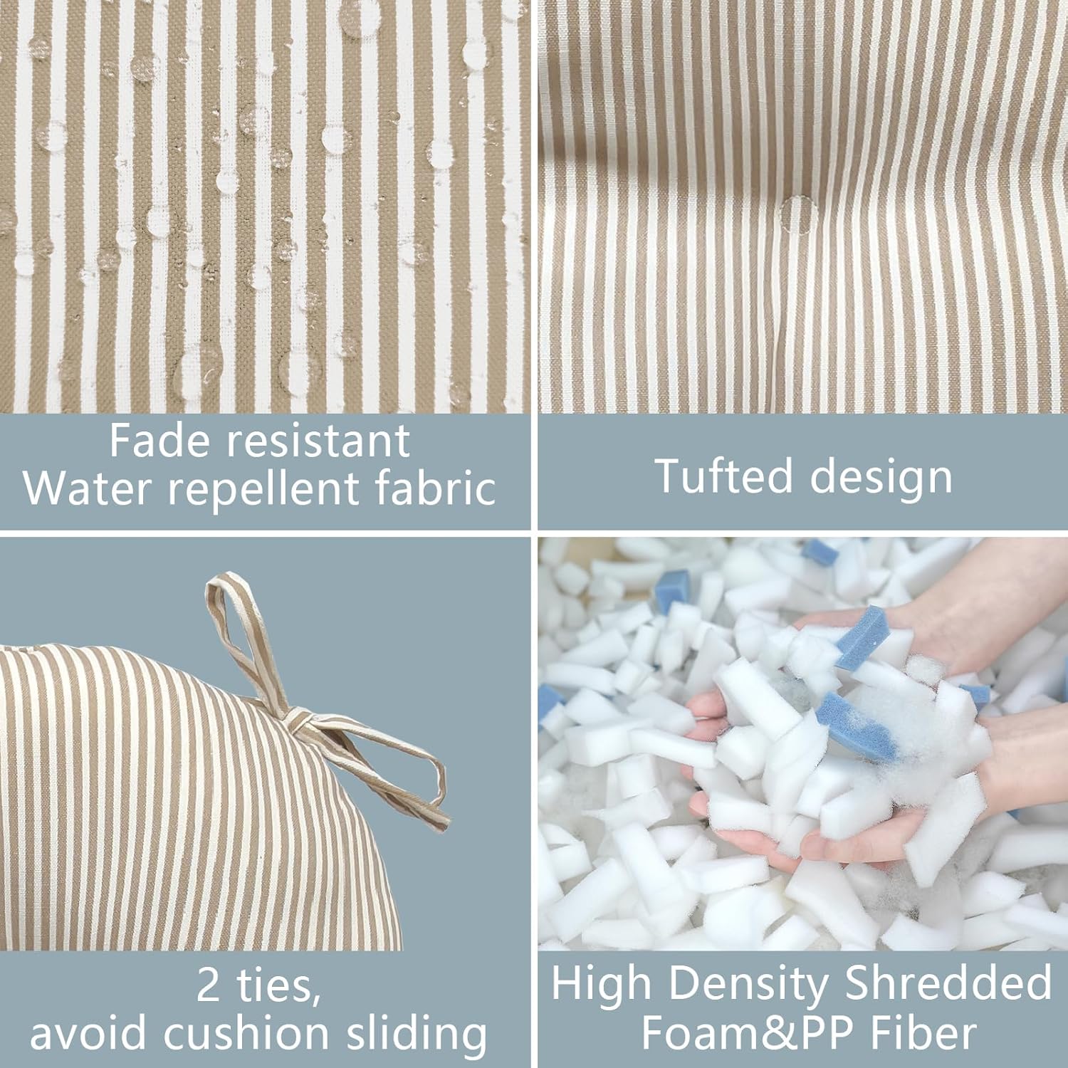 Outdoor Seat Cushions, Tufted  - огляд і ціна Office Furniture Images