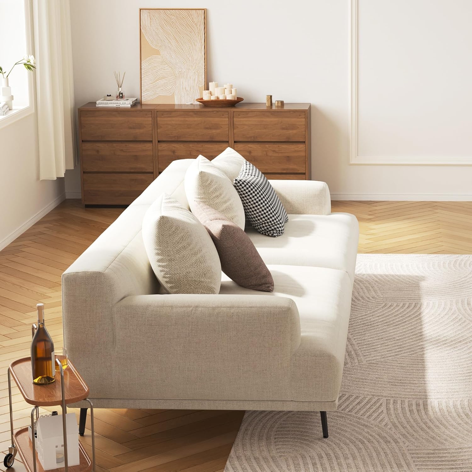 3-Seater Living Room Sofa - Mo - огляд і ціна Office Furniture Custom