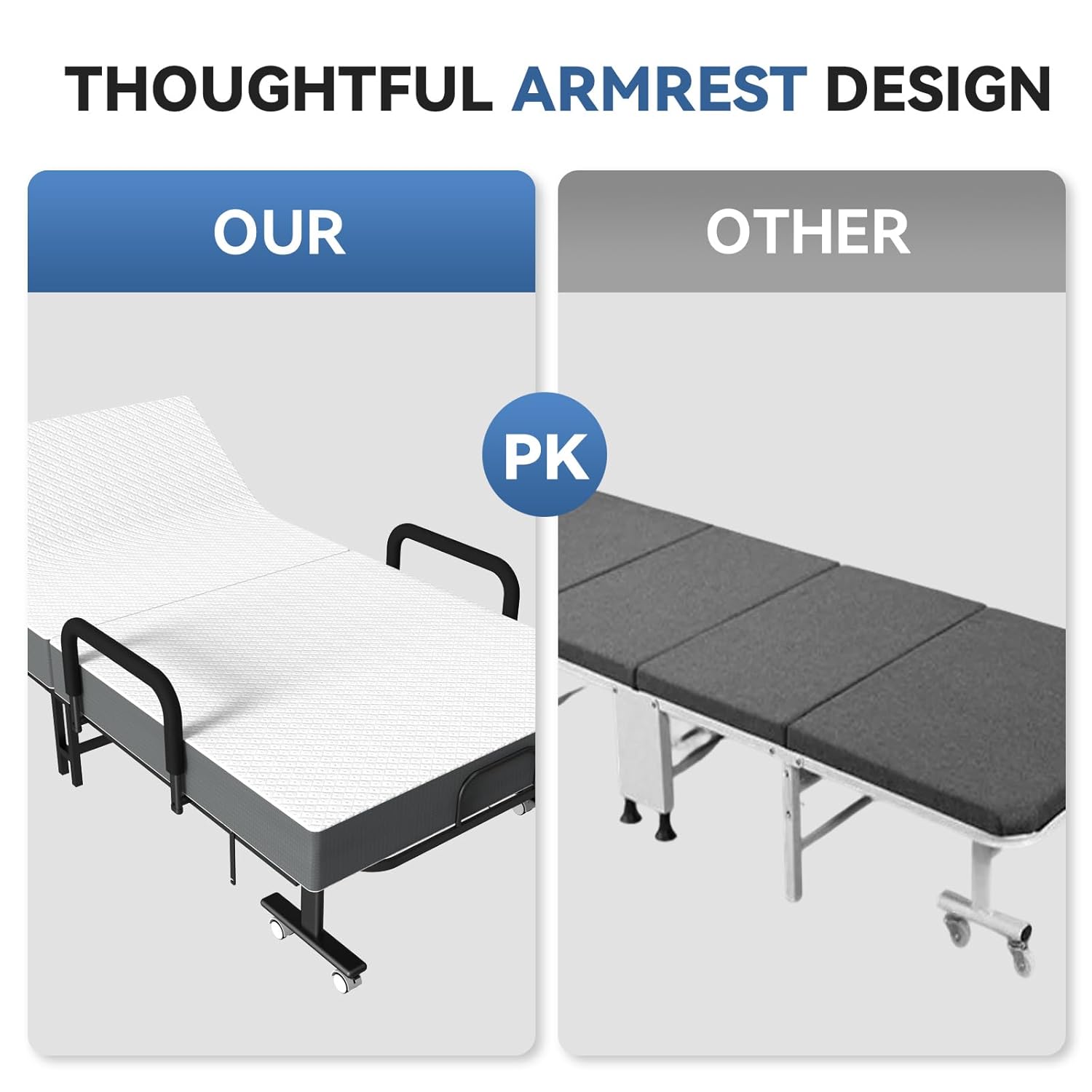 Adult Folding Trundle Bed with - огляд і ціна Office Furniture Custom